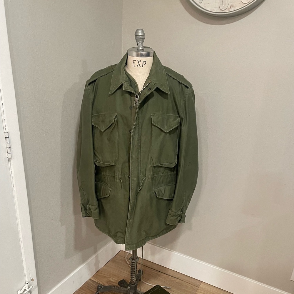Viet Nam Army Field Jacket from 1959 with Original Lining.  Medium
